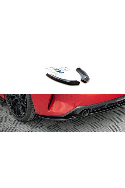 Maxton Design boční difuzory pod zadní nárazník pro BMW Z4 G29 /M-Pack, carbon-Look