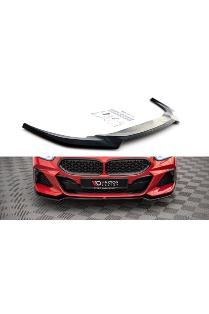 Maxton Design spoiler pod přední nárazník ver.2 pro BMW Z4 G29 /M-Pack, carbon-Look