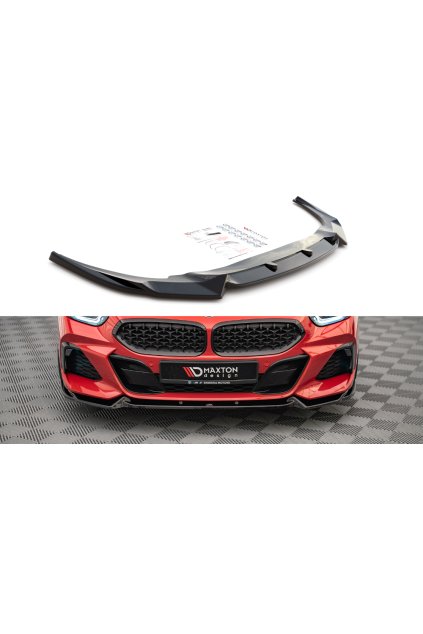 Maxton Design spoiler pod přední nárazník pro BMW Z4 G29 /M-Pack, černý lesklý plast ABS