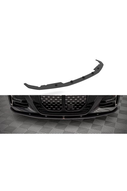 Maxton Design "Street Pro" spoiler pod přední nárazník pro BMW řada 4 G22/M-Pack, plast ABS bez povrchové úpravy