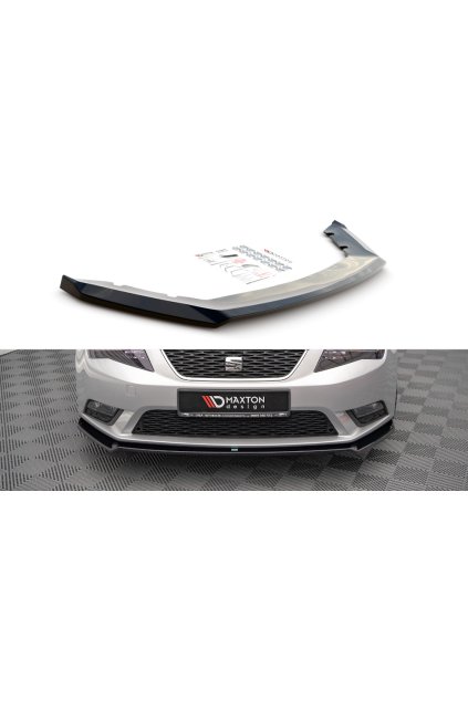 Maxton Design spoiler pod přední nárazník ver.2 pro Seat Leon Mk3, carbon-Look