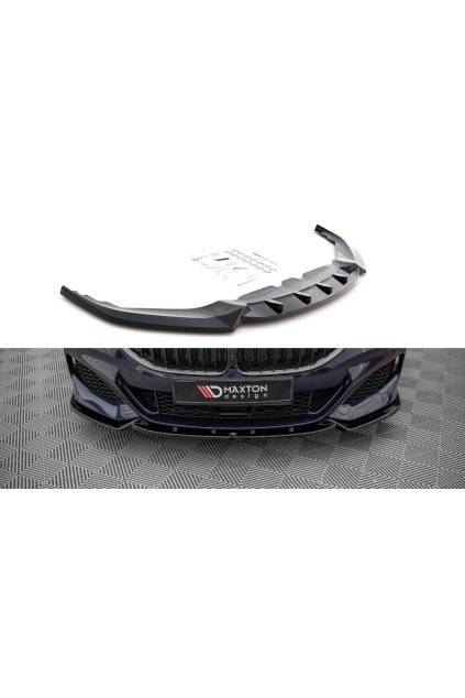 Maxton Design spoiler pod přední nárazník ver.3 pro BMW řada 8 Coupe/G15, carbon-Look