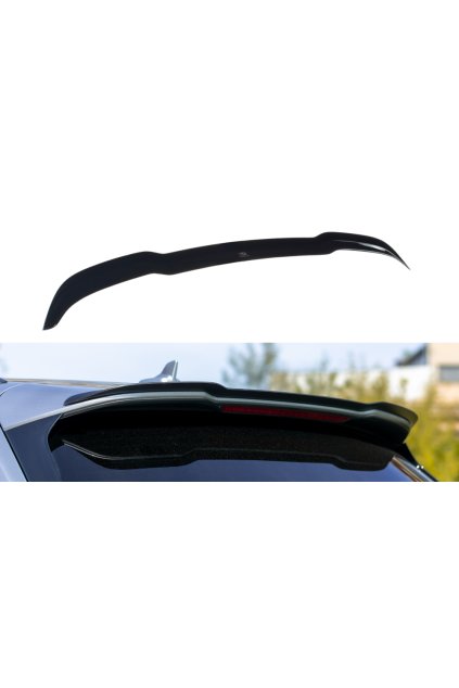 Maxton Design prodloužení spoileru pro Audi Q5 Mk2 S-Line, carbon-Look