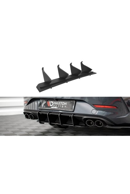 Maxton Design "Street Pro" difuzor zadního nárazníku pro Cupra Leon ST Mk1, plast ABS bez povrchové úpravy