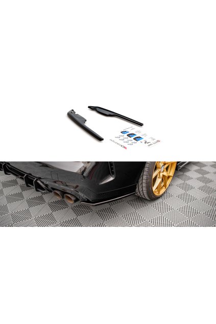 Maxton Design boční difuzory pod zadní nárazník pro BMW řada 2 Gran Coupe F44 (2019-)/M235i, carbon-Look