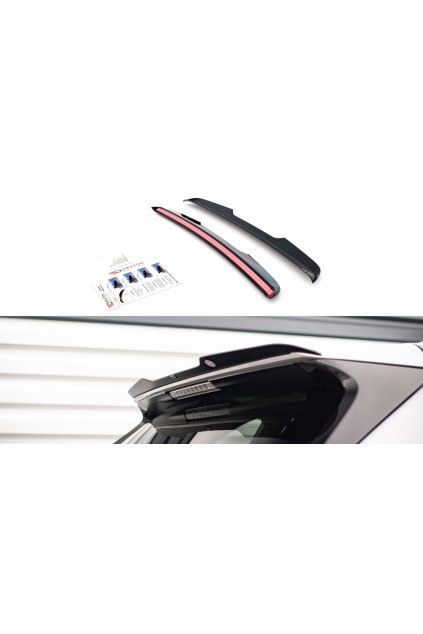 Maxton Design prodloužení spoileru pro Toyota RAV4 Mk5, carbon-Look