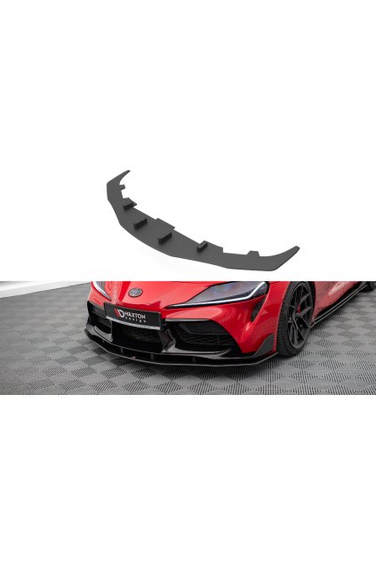 Maxton Design "Street Pro" spoiler pod přední nárazník pro Toyota Supra Mk5, plast ABS bez povrchové úpravy