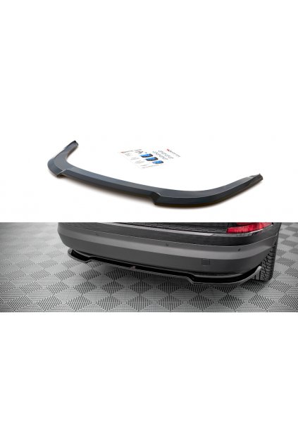 Maxton Design středový spoiler pod zadní nárazník pro Škoda Kodiaq Standard, carbon-Look