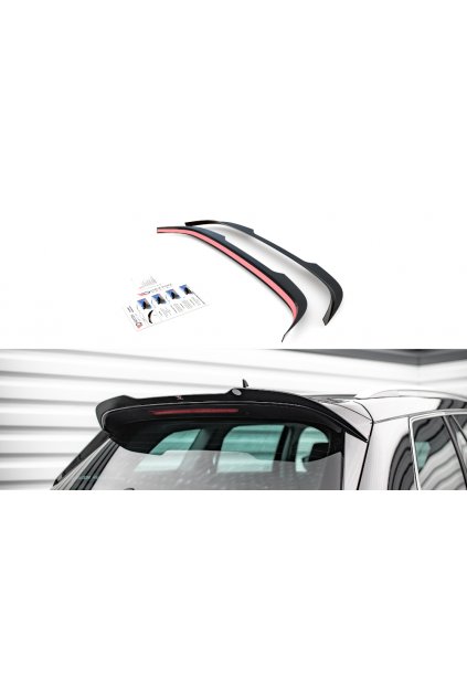 Maxton Design prodloužení spoileru pro Škoda Kodiaq Standard, carbon-Look