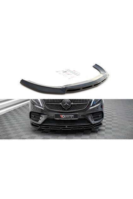 Maxton Design spoiler pod přední nárazník ver.5 pro Mercedes třída V W447F, černý lesklý plast ABS, AMG-Line