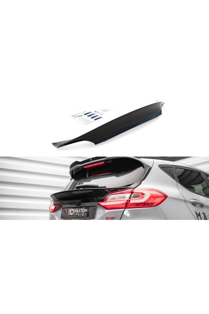 Maxton Design patka na zadní okno pro Ford Fiesta Mk8, carbon-Look
