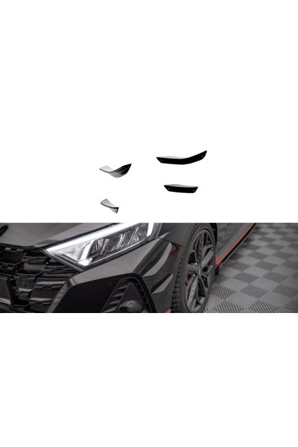 Maxton Design přítlačná křidélka předního nárazníku pro Hyundai i20 N Mk3