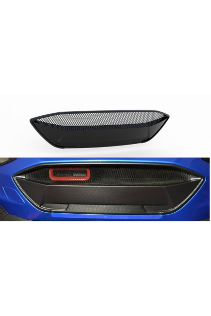 Maxton Design sportovní maska chladiče pro Ford Focus Mk4, lesklá černá