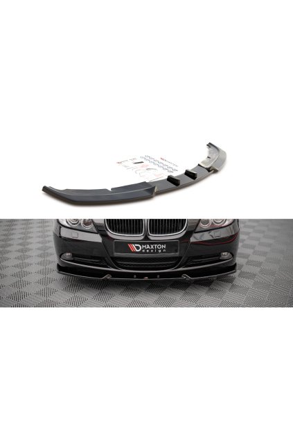Maxton Design spoiler pod přední nárazník pro BMW řada 3 E90, carbon-Look