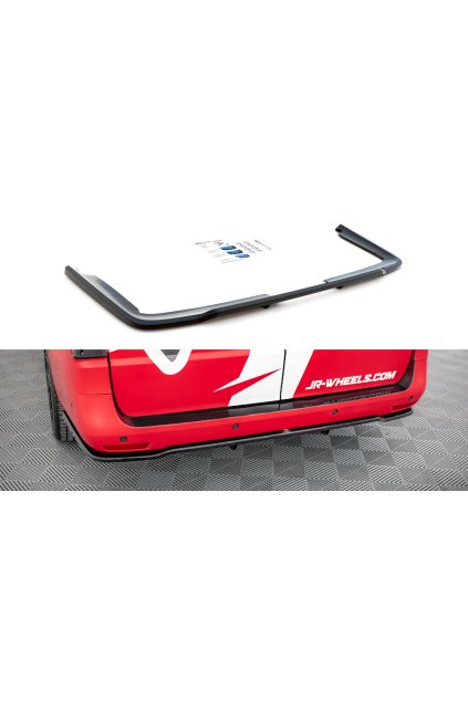 Maxton Design středový spoiler pod zadní nárazník s žebrováním pro Mercedes Vito W447 Facelift, carbon-Look