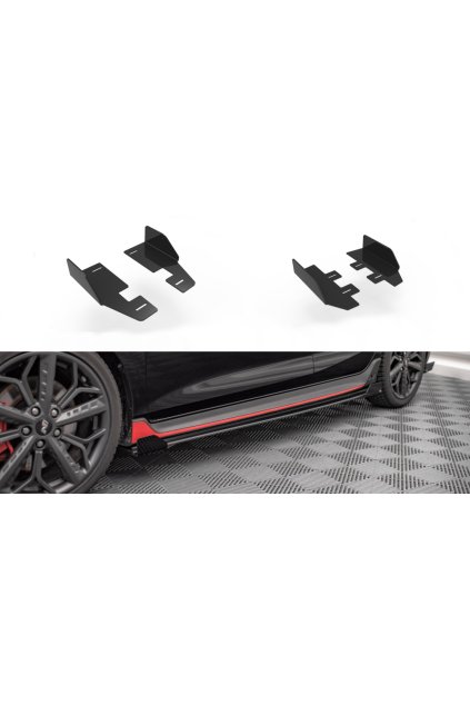 Maxton Design křidélka bočních difuzorů pro Hyundai i20 N Mk3