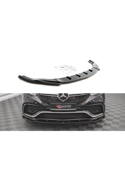 Maxton Design spoiler pod přední nárazník ver.2 pro Mercedes GLE Coupe C292, plast ABS bez povrchové úpravy, Coupe 63 AMG
