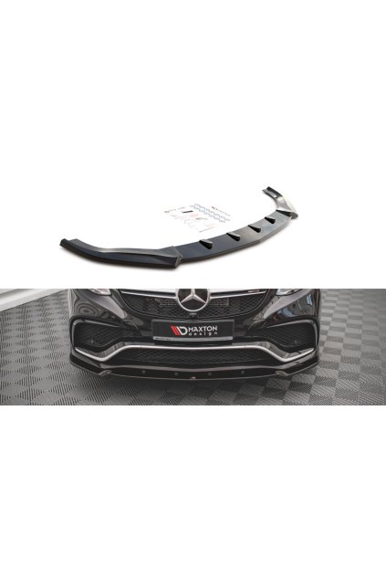 Maxton Design spoiler pod přední nárazník pro Mercedes GLE Coupe C292, plast ABS bez povrchové úpravy, Coupe 63 AMG