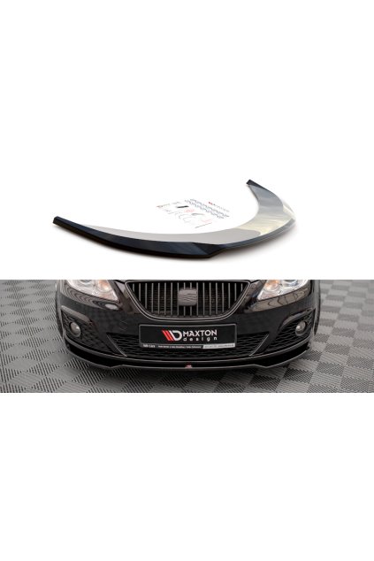 Maxton Design spoiler pod přední nárazník ver.2 pro Seat Exeo, carbon-Look