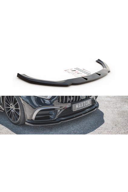 Maxton Design spoiler pod přední nárazník ver.2 pro Mercedes CLS C 257/53AMG, plast ABS bez povrchové úpravy