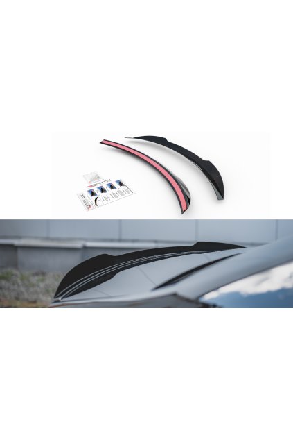 Maxton Design prodloužení spoileru pro Mercedes CLS C 257/53AMG, carbon-Look