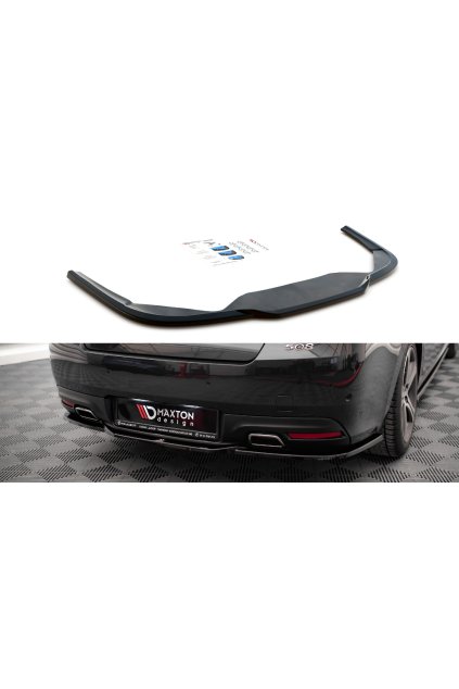 Maxton Design středový spoiler zadního nárazníku pro Peugeot 508 Mk1 GT, carbon-Look