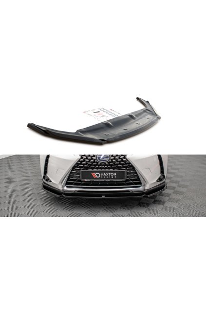 Maxton Design spoiler pod přední nárazník pro Lexus UX Mk1, carbon-Look