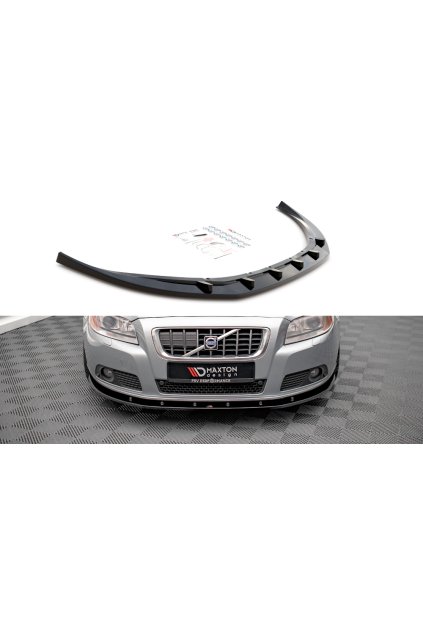 Maxton Design spoiler pod přední nárazník pro Volvo V70 Mk3, carbon-Look