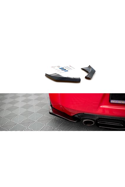 Maxton Design boční difuzory pod zadní nárazník pro Nissan 370Z Facelift, carbon-Look