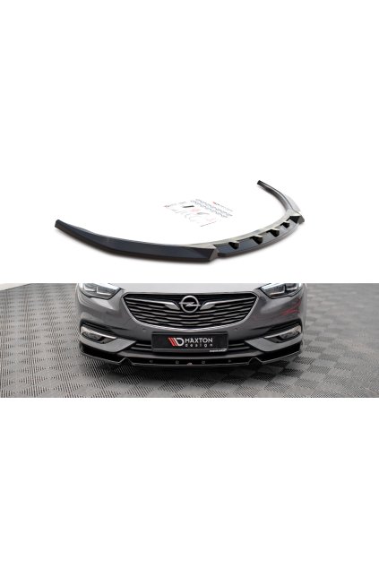 Maxton Design spoiler pod přední nárazník ver.2 pro Opel Insignia Mk2, carbon-Look