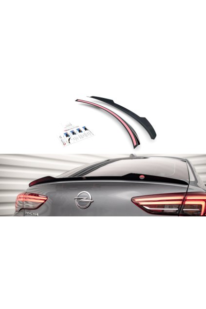 Maxton Design prodloužení spoileru pro Opel Insignia Mk2, carbon-Look