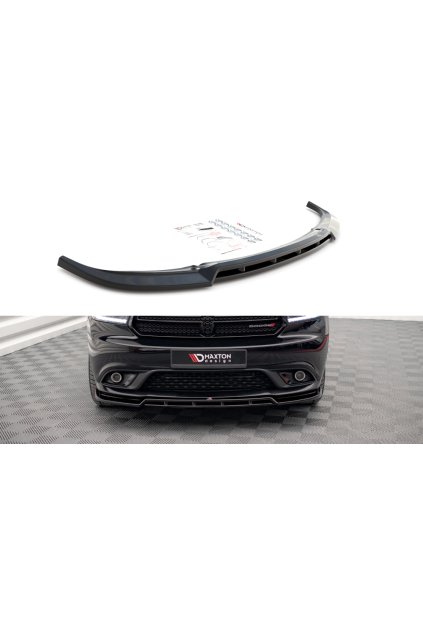 Maxton Design spoiler pod přední nárazník pro Dodge Durango RT Mk3, carbon-Look