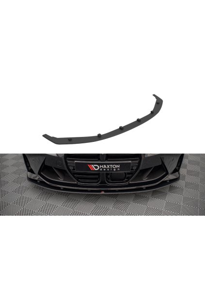 Maxton Design "Street Pro" spoiler pod přední nárazník pro BMW M3 G80, plast ABS bez povrchové úpravy