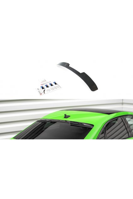 Maxton Design patka na zadní okno pro Audi RS3 8Y, černý lesklý plast ABS, Sedan