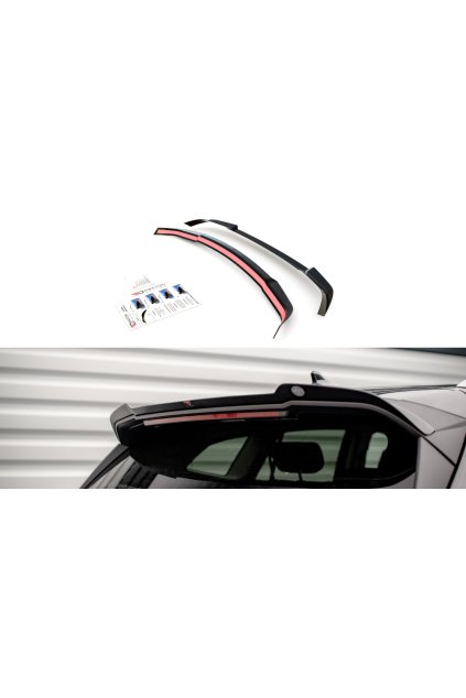 Maxton Design prodloužení spoileru pro Škoda Enyaq iV Mk1, carbon-Look