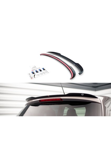 Maxton Design prodloužení spoileru pro Ford C-max Mk2, carbon-Look