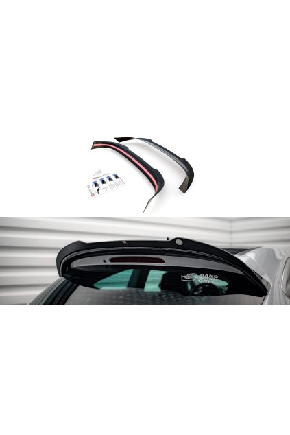 Maxton Design prodloužení spoileru pro Opel Astra J (Mk4), carbon-Look, GTC OPC-Line