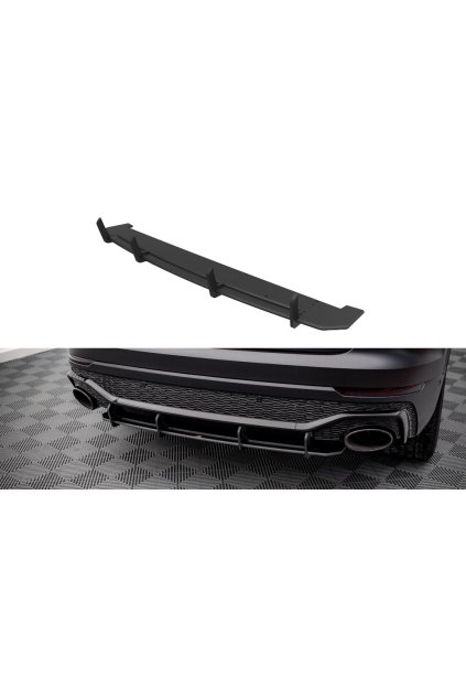 Maxton Design "Street Pro" difuzor zadního nárazníku pro Audi RSQ8 Mk1, plast ABS bez povrchové úpravy