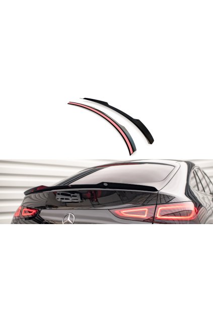 Maxton Design prodloužení spoileru pro Mercedes GLE C167, carbon-Look, AMG-Line