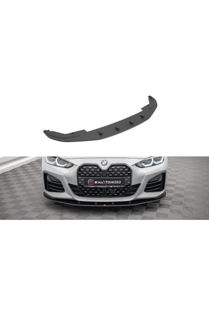 Maxton Design "Street Pro" spoiler pod přední nárazník pro BMW řada 4 G26 M-Pack, plast ABS bez povrchové úpravy