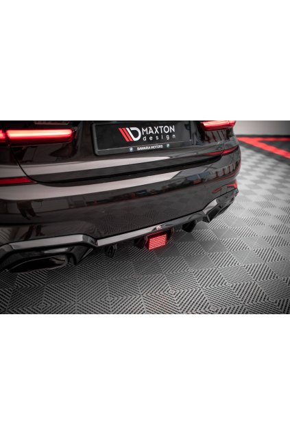 Maxton Design brzdové světlo pro BMW řada 3 G20 M-Pack, G21 M-Pack, černý lesklý plast ABS