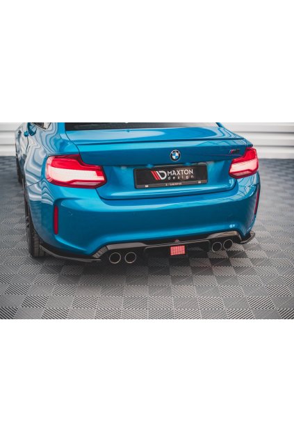 Maxton Design brzdové světlo pro BMW M2 F87, černý lesklý plast ABS