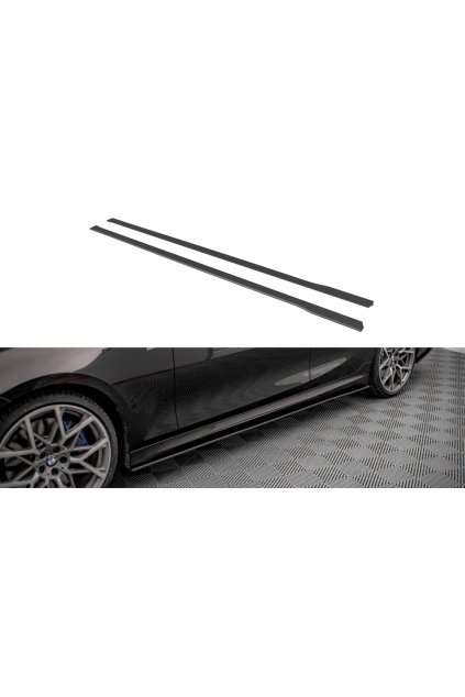 Maxton Design "Street Pro" difuzory pod boční prahy pro BMW řada 3 G20 M-Pack, G21 M-Pack, plast ABS bez povrchové úpravy