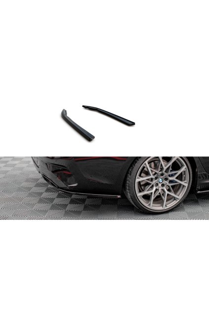 Maxton Design boční difuzory pod zadní nárazník ver.4 pro BMW řada 3 G20, carbon-Look, M-pack