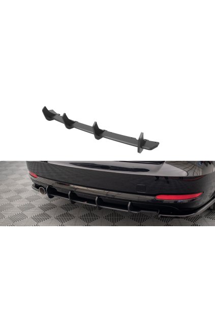 Maxton Design "Street Pro" difuzor zadního nárazníku pro BMW řada 3 GT F34, plast ABS bez povrchové úpravy