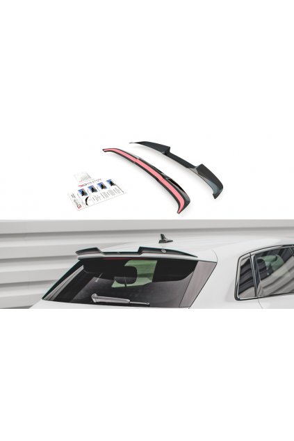 Maxton Design prodloužení spoileru pro Audi RS3 8Y, carbon-Look, Sportback