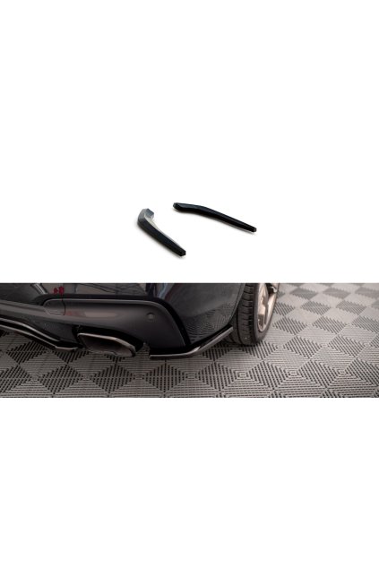 Maxton Design boční difuzory pod zadní nárazník pro BMW X3 G01, carbon-Look, M40d