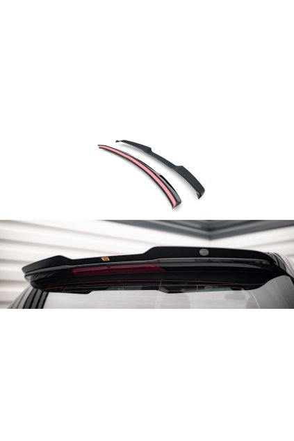 Maxton Design prodloužení spoileru pro Mercedes třída B W246 Facelift, carbon-Look