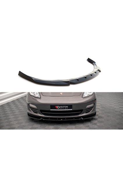 Maxton Design spoiler pod přední nárazník ver.2 pro Porsche Panamera 970 Diesel, 970 Standard, carbon-Look