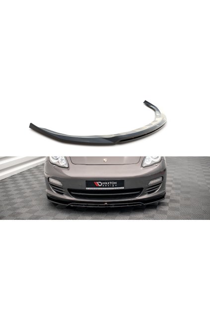 Maxton Design spoiler pod přední nárazník pro Porsche Panamera 970 Diesel, 970 Standard, plast ABS bez povrchové úpravy